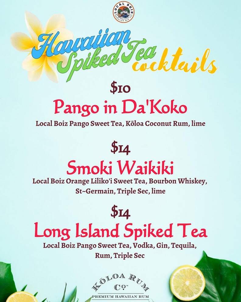 Nextdoor - Honolulu, HI menu_pic