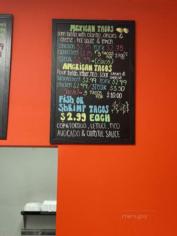 Cafe Tecun - Lake Worth, FL menu_pic