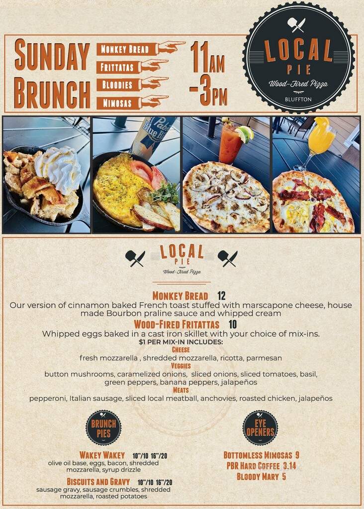 Local Pie - Bluffton, SC menu_pic