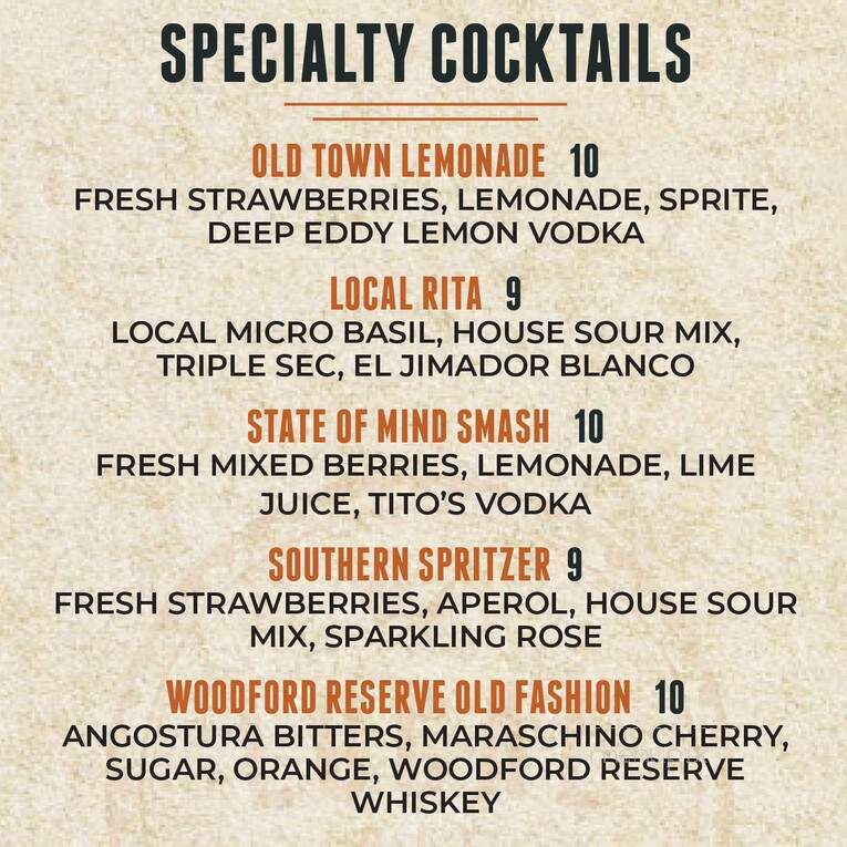 Local Pie - Bluffton, SC menu_pic