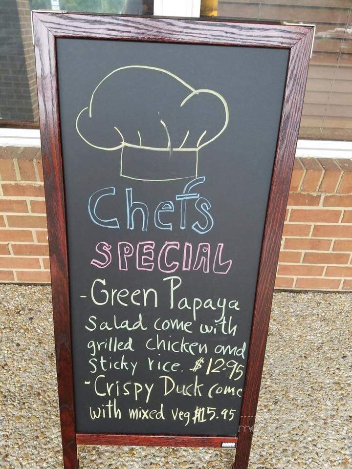 Aticha Thai Cuisine - Williamsburg, VA menu_pic