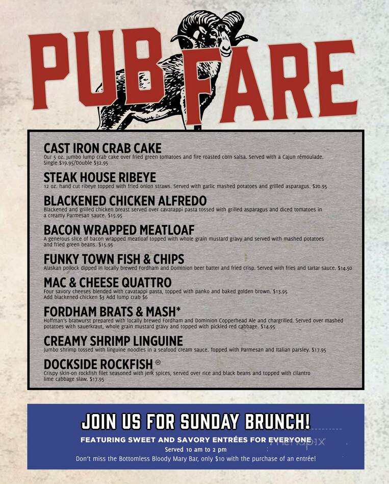 Ram's Head Dockside - Glen Burnie, MD menu_pic