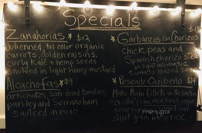 Rojo Tapas and Wine - Tivoli, NY menu_pic