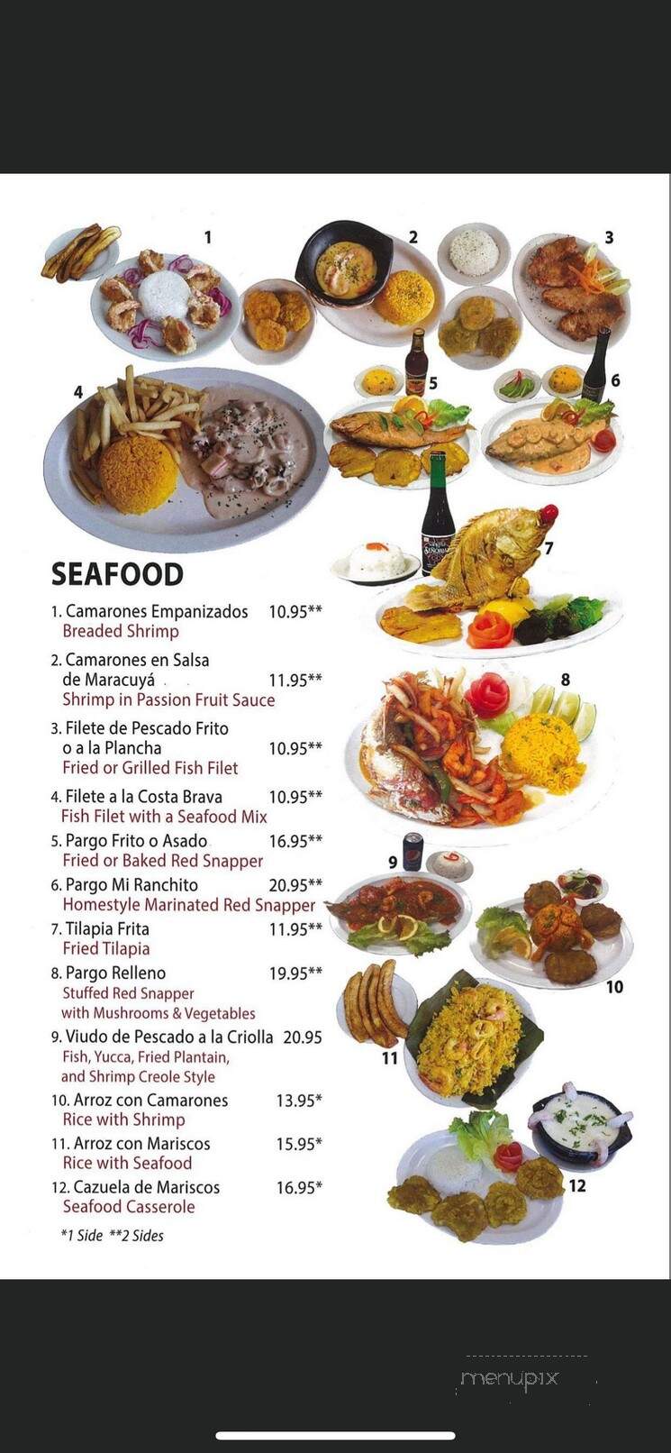 Mi Ranchito - Scranton, PA menu_pic