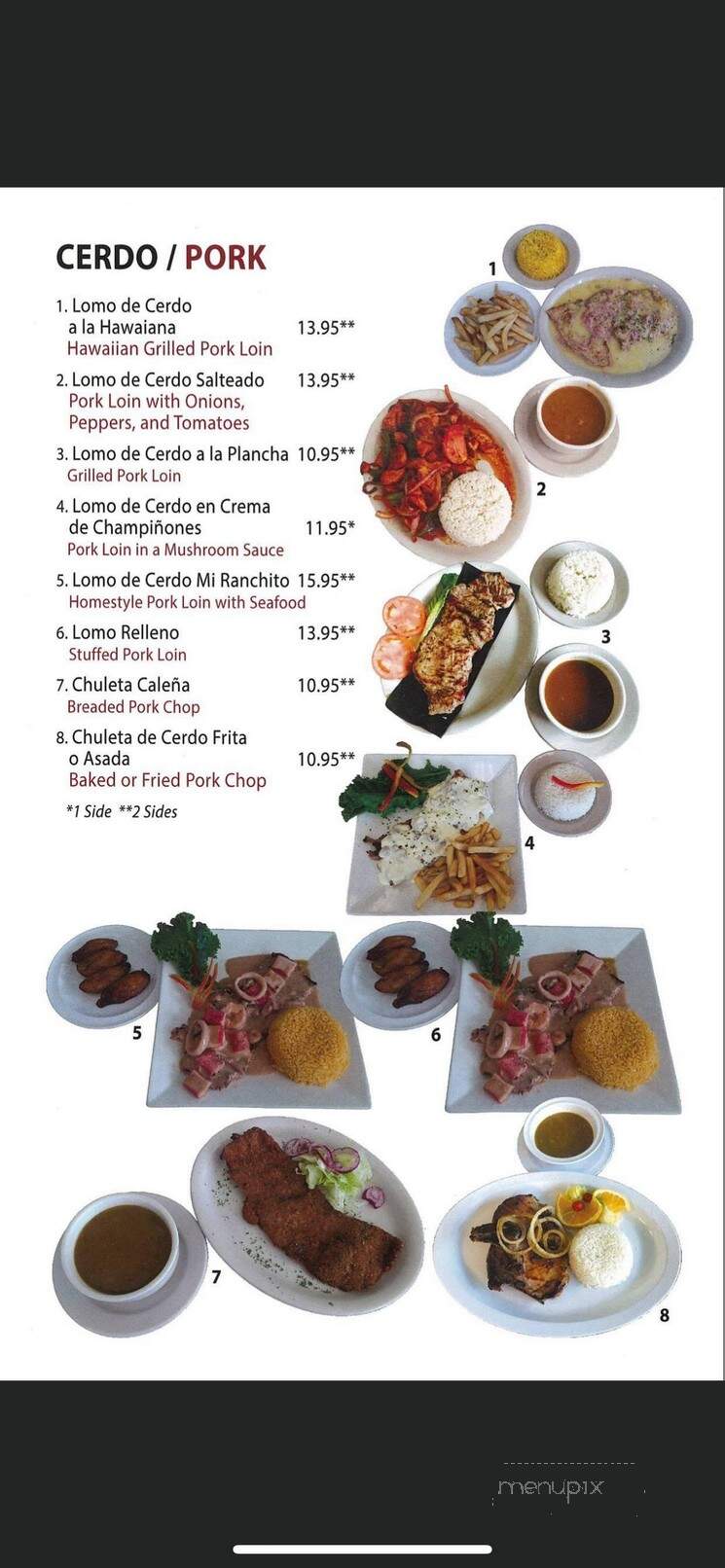 Mi Ranchito - Scranton, PA menu_pic