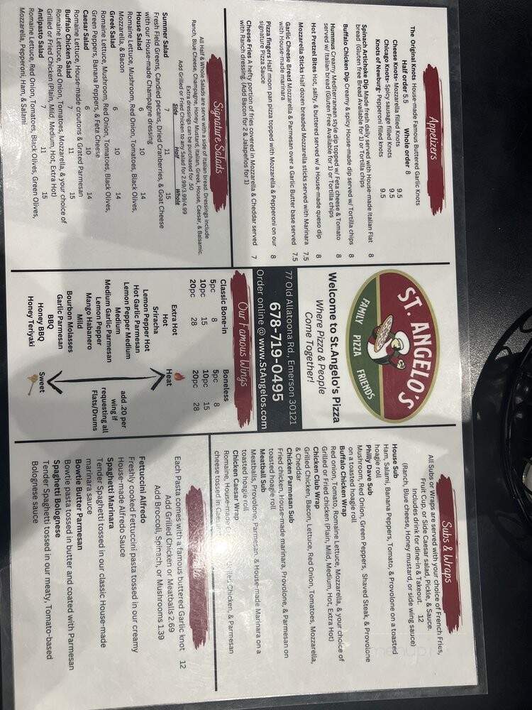 St Angelo's Pizza - Cartersville, GA