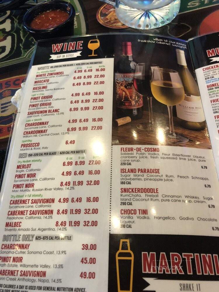 54th Street Grill & Bar - Frisco, TX menu_pic