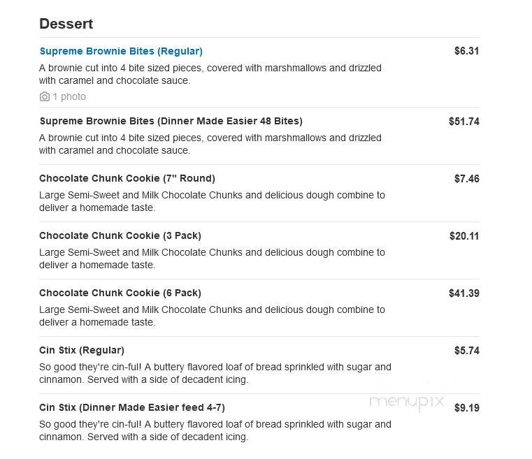 Mr. Jims Pizza - Keene, TX menu_pic