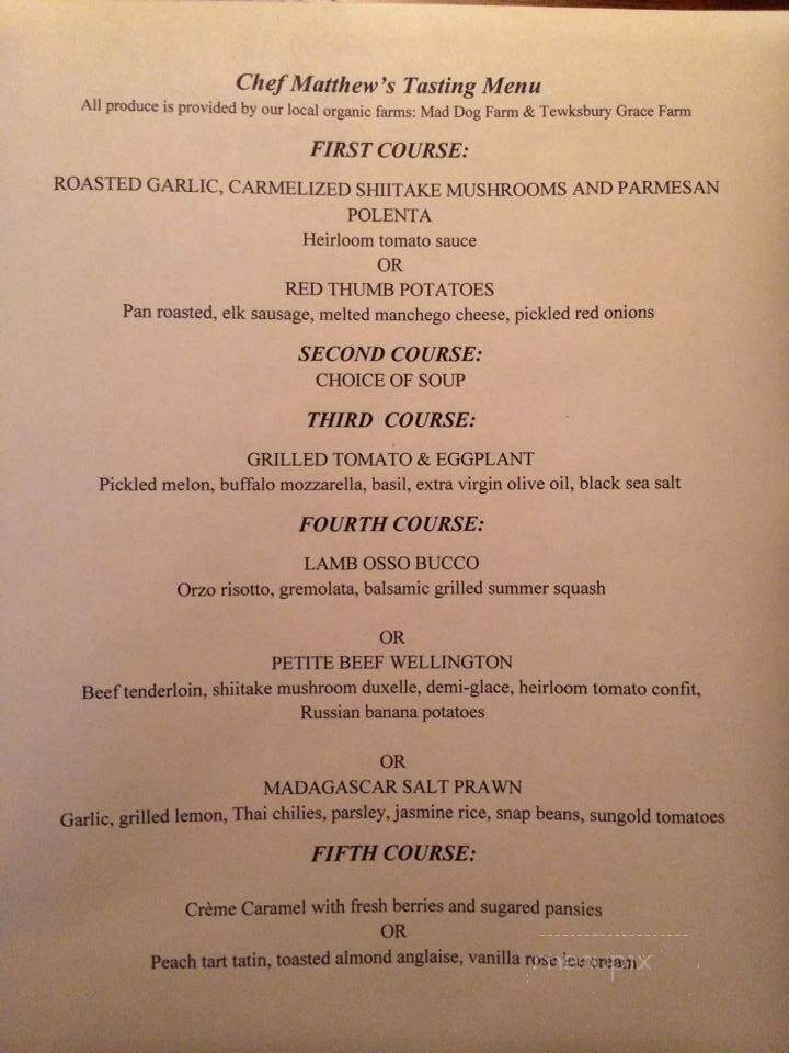 The Farmhouse at Turkey Hill - Bloomsburg, PA menu_pic