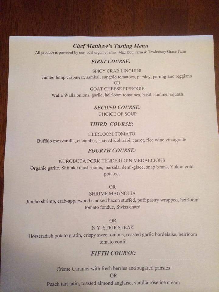 The Farmhouse at Turkey Hill - Bloomsburg, PA menu_pic
