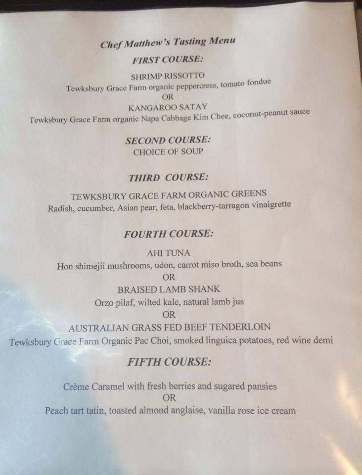 The Farmhouse at Turkey Hill - Bloomsburg, PA menu_pic