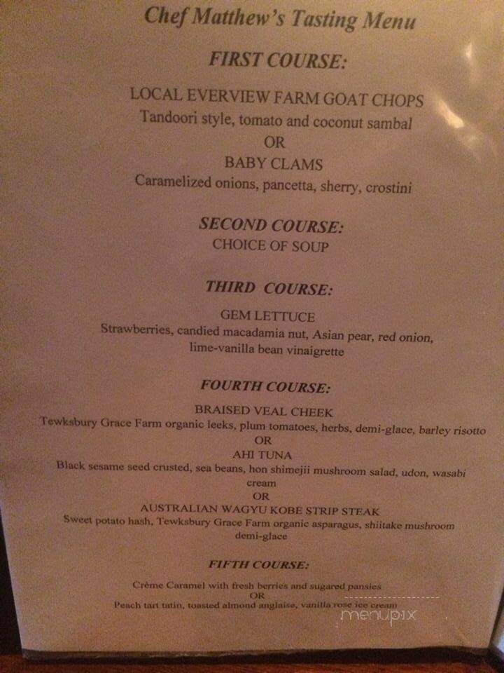 The Farmhouse at Turkey Hill - Bloomsburg, PA menu_pic