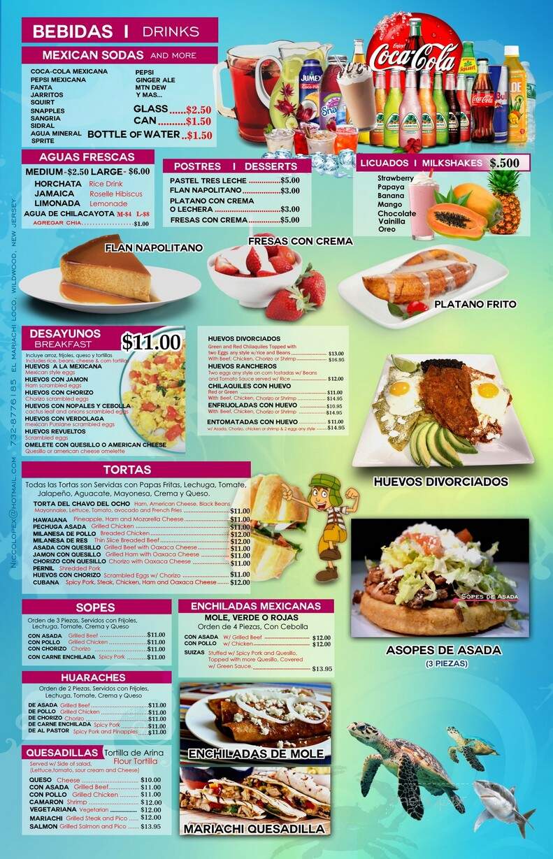 El Mariachi Loco - Wildwood, NJ menu_pic