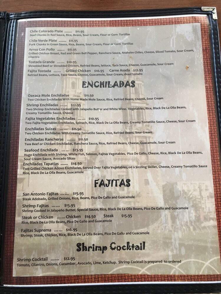 Habanero Mexican Grill - Riverside, CA menu_pic