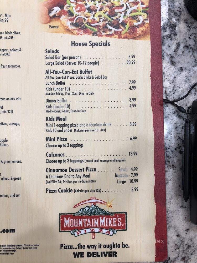 Mountain Mike's Pizza - Suisun City, CA