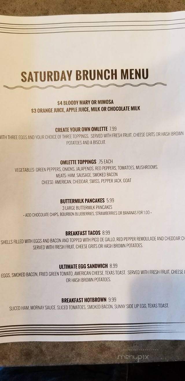 Gander An American Grill - Louisville, KY menu_pic