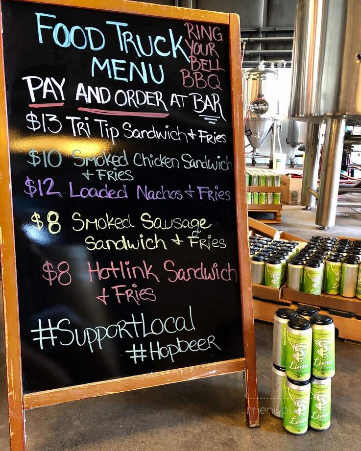 House of Pendragon Brewery - Sanger, CA menu_pic