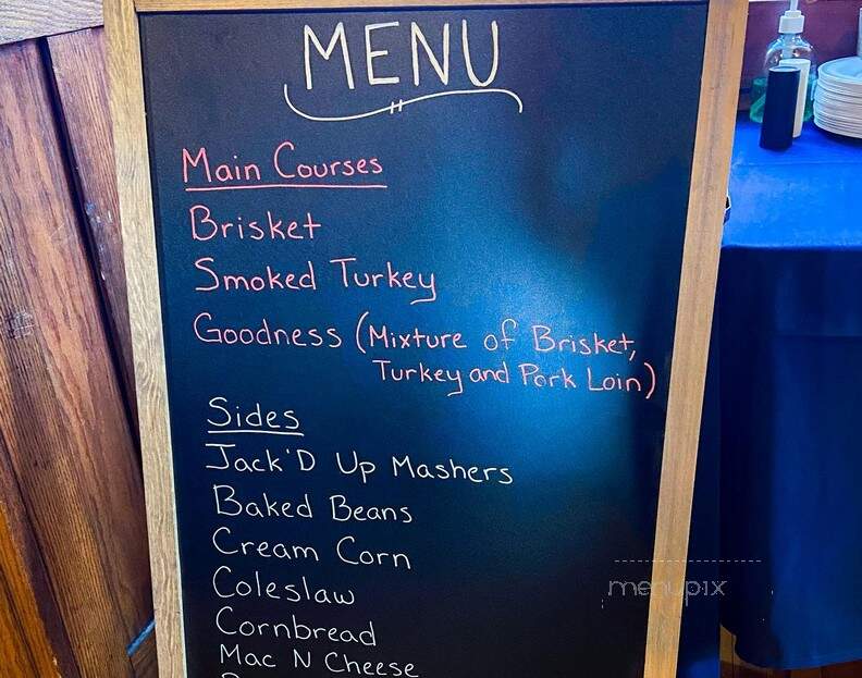 Smokeshow Barbeque - Concord, NH menu_pic