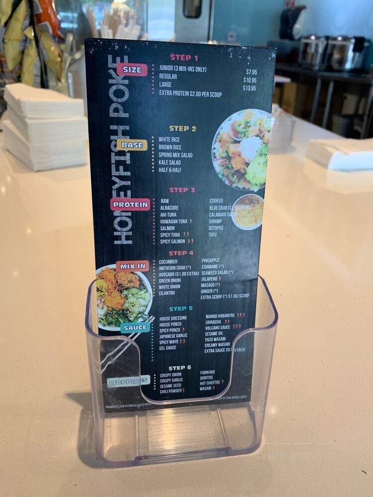 Honeyfish Poke - La Habra, CA menu_pic