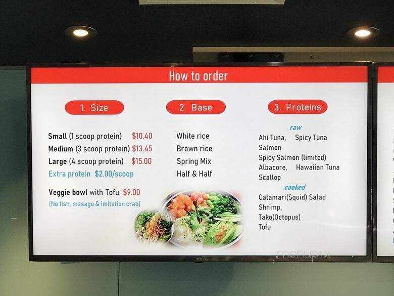 Honeyfish Poke - La Habra, CA menu_pic