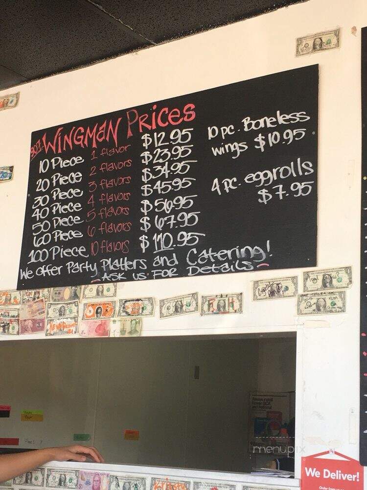 907 Wingman - Anchorage, AK menu_pic