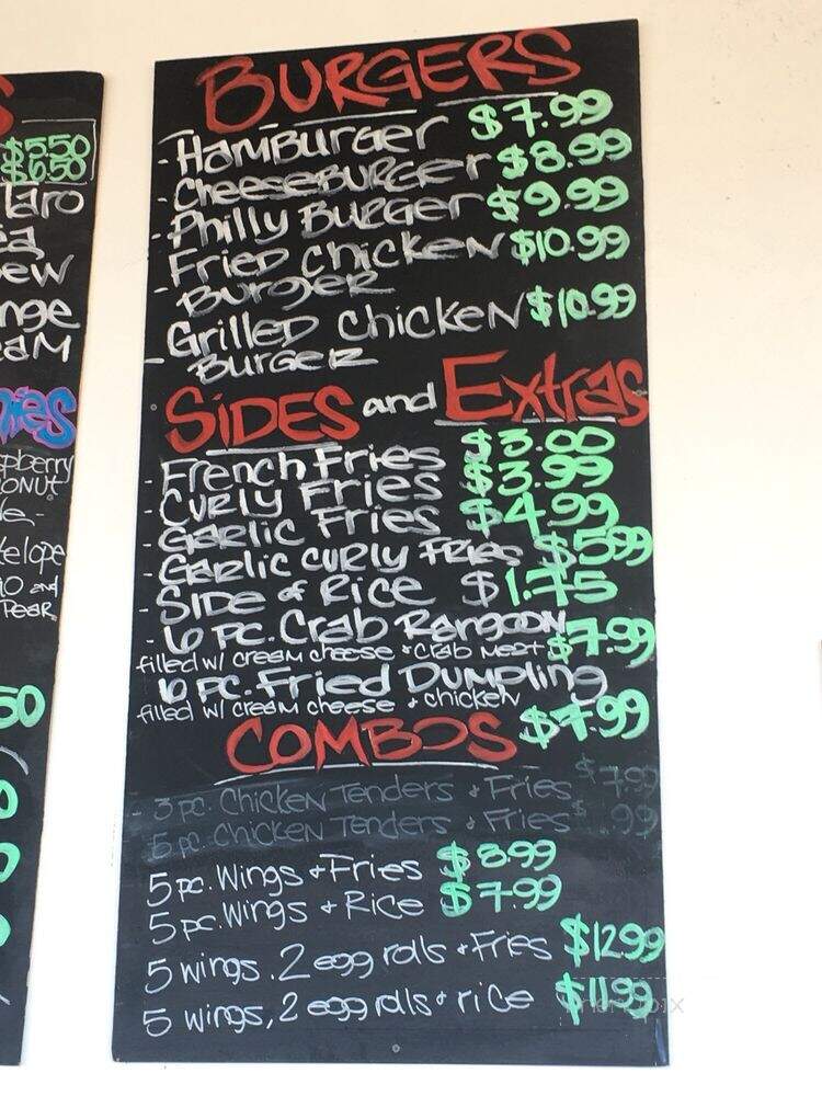 907 Wingman - Anchorage, AK menu_pic