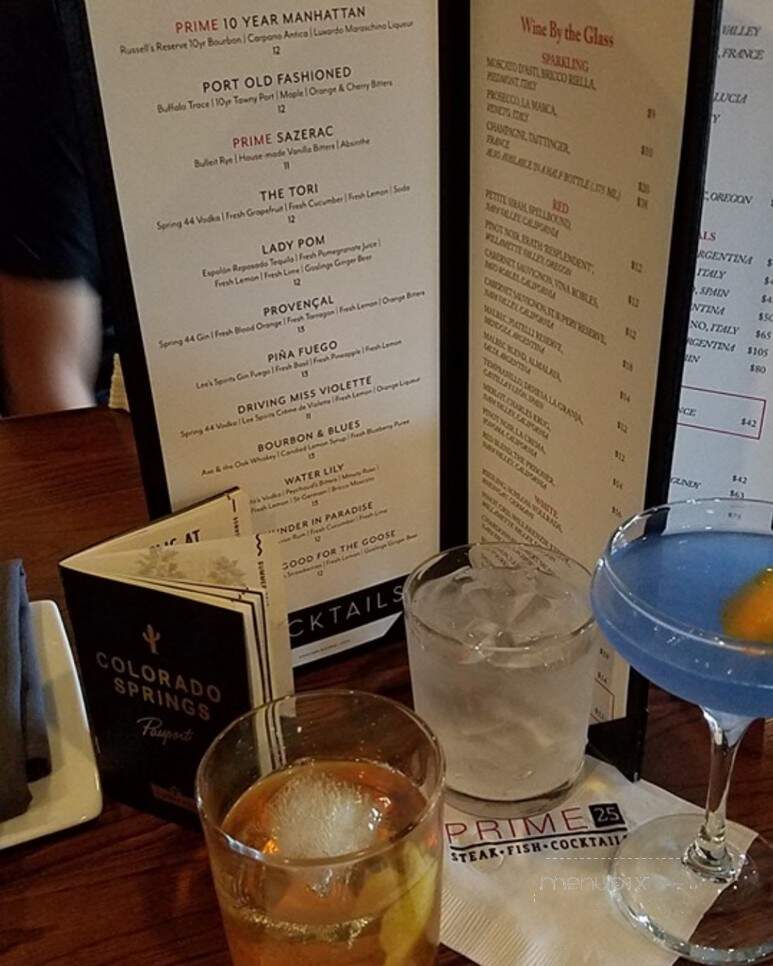 Prime 25 - Colorado Springs, CO menu_pic