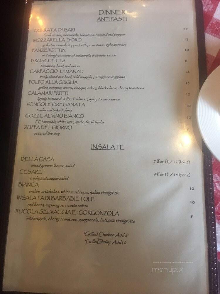 Trullo D'Oro - Hicksville, NY menu_pic