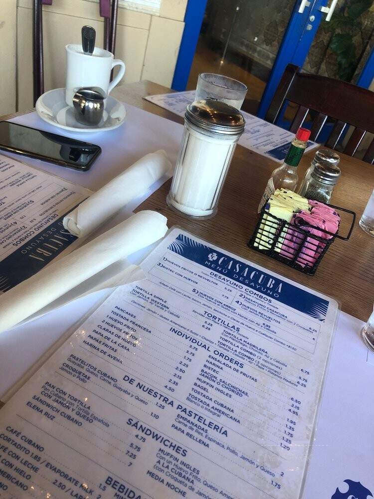 Casacuba Restaurant - South Miami, FL menu_pic