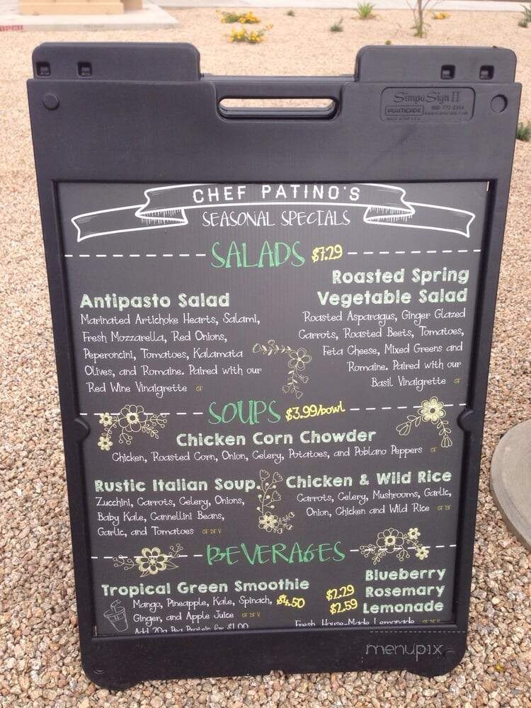 Salad and Go - Phoenix, AZ menu_pic