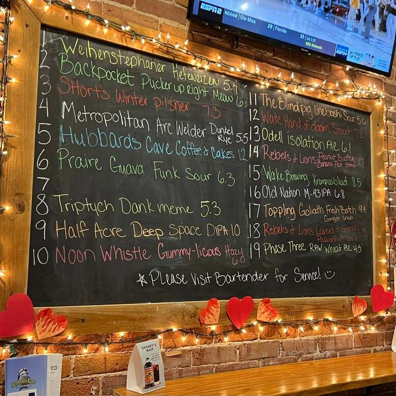 Rebellion Brew Haus - Moline, IL menu_pic