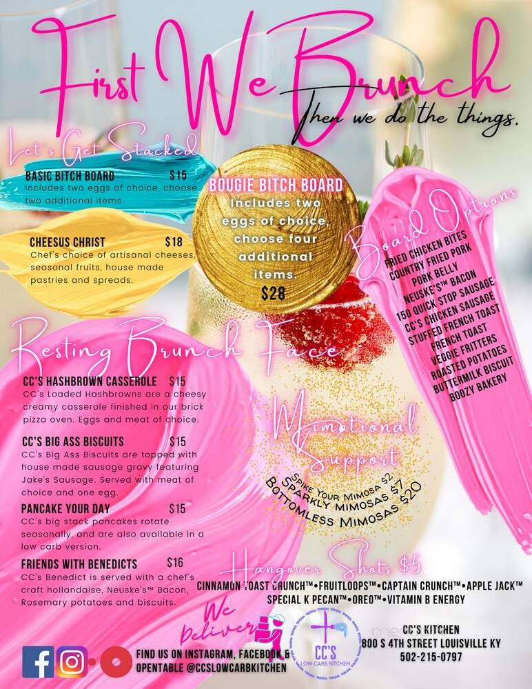 Somewhere Restaurant and Bar - Louisville, KY menu_pic