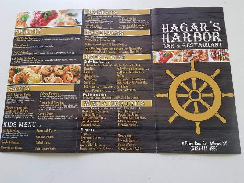 Hagar's Harbor Restaurant & Bar - Athens, NY
