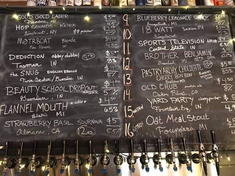 Twin Archer Brewpub - Muncie, IN menu_pic