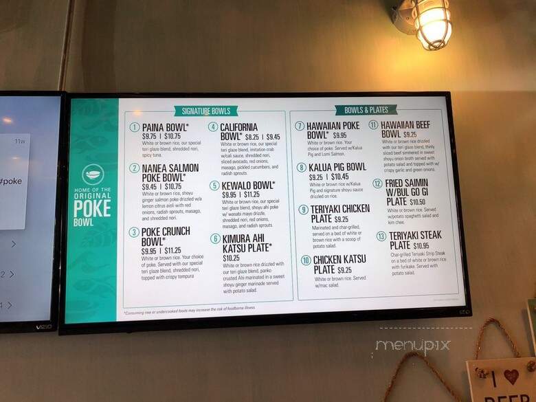 Paina Cafe - Las Vegas, NV menu_pic