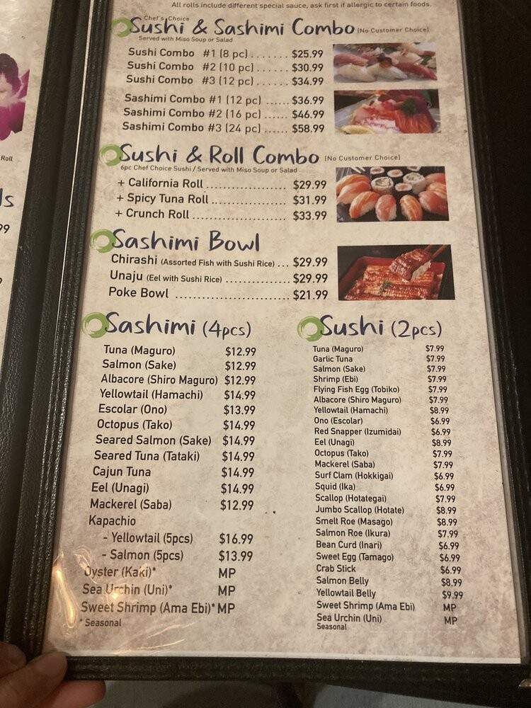 Best Sushi and Grill - Desert Hot Springs, CA menu_pic