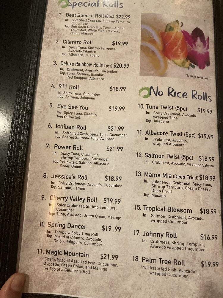 Best Sushi and Grill - Desert Hot Springs, CA menu_pic