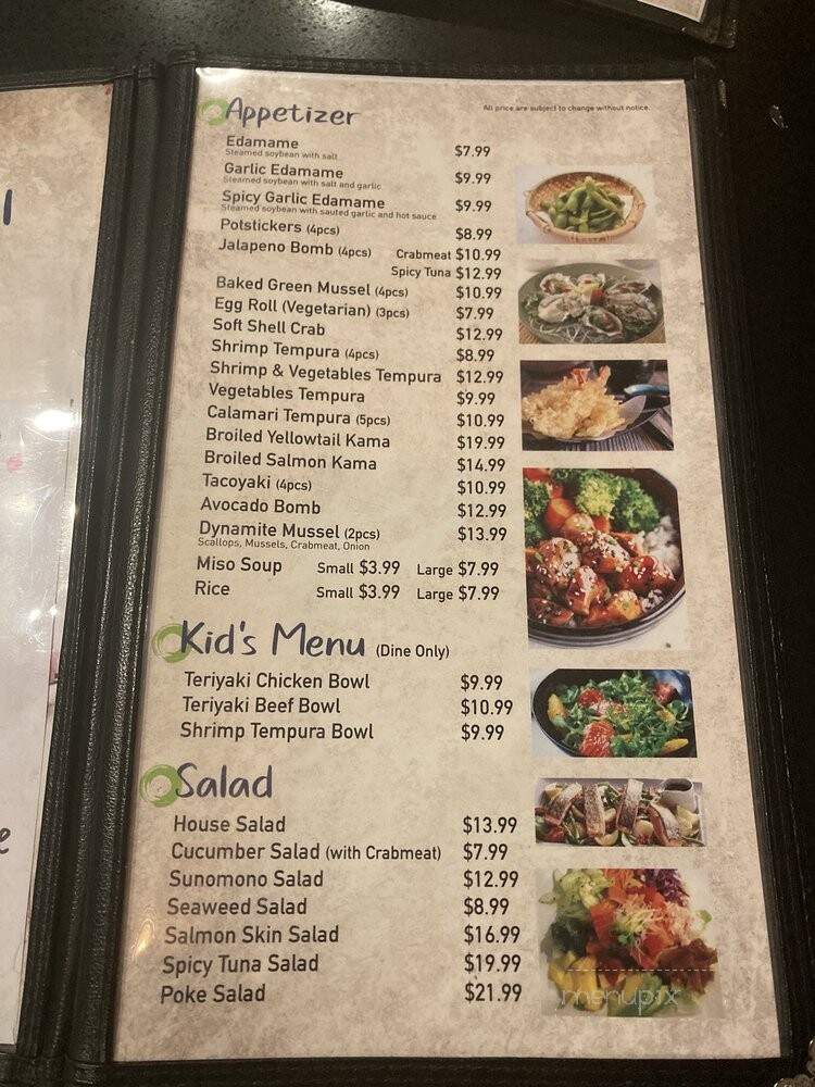 Best Sushi and Grill - Desert Hot Springs, CA menu_pic