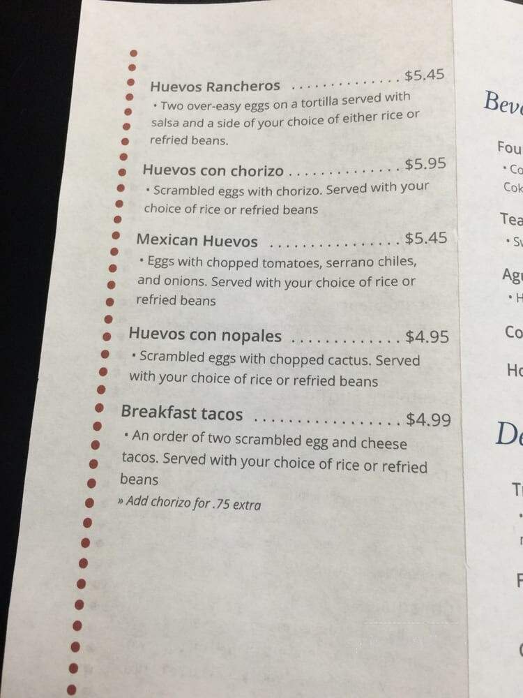 Monte Blanco - Cape Girardeau, MO menu_pic