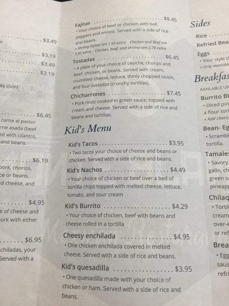 Monte Blanco - Cape Girardeau, MO menu_pic