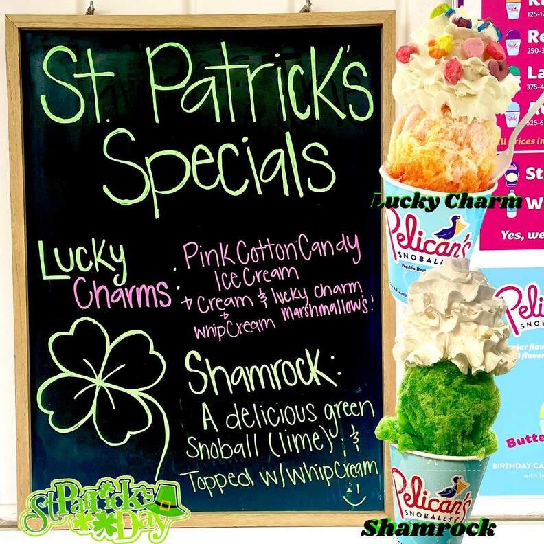 Pelican's Snoballs - Lake Wylie, SC menu_pic
