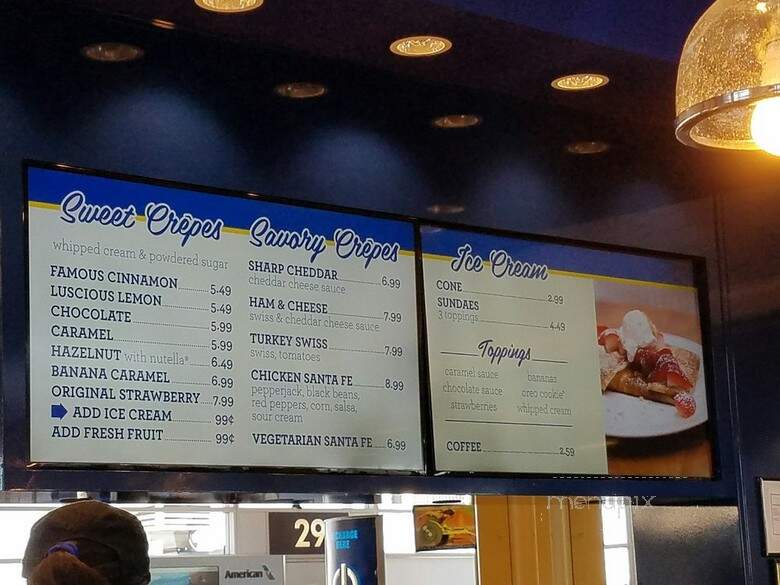 Magic Pan - Arlington, VA menu_pic