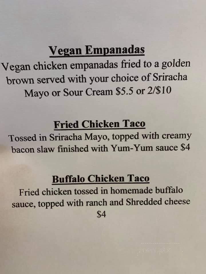suzie's dogs and drafts - Boardman, OH menu_pic