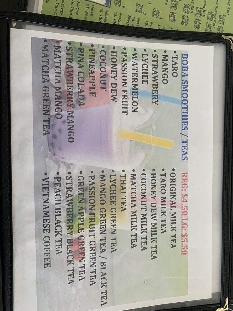 Pho-licious - Victorville, CA menu_pic
