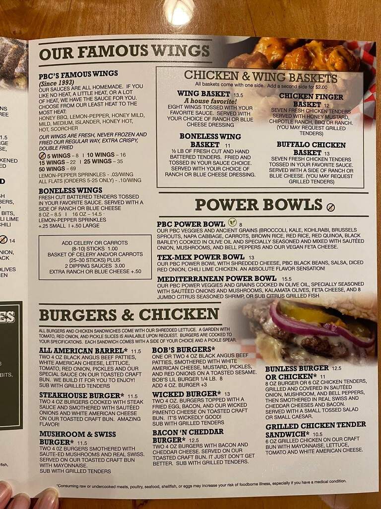 Pickle Barrel Cafe Lake Oconee - Greensboro, GA menu_pic