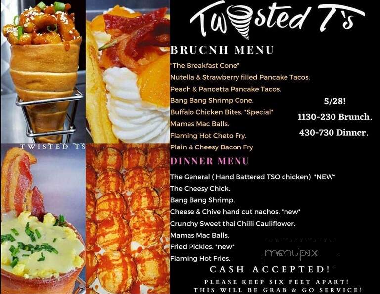 Twisted T's Food Truck - Jacksonville, FL menu_pic