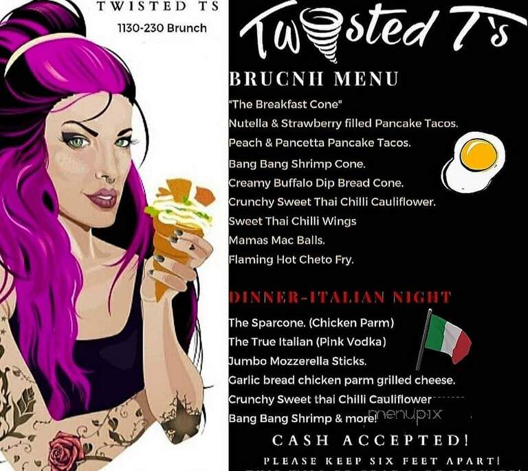 Twisted T's Food Truck - Jacksonville, FL menu_pic