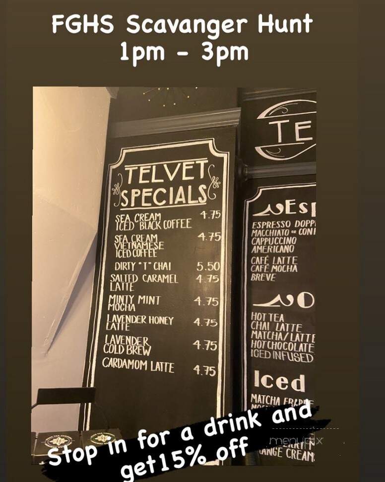 Telvet Coffee - Forest Grove, OR