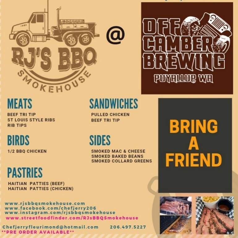 Off Camber Brewing - Puyallup, WA menu_pic