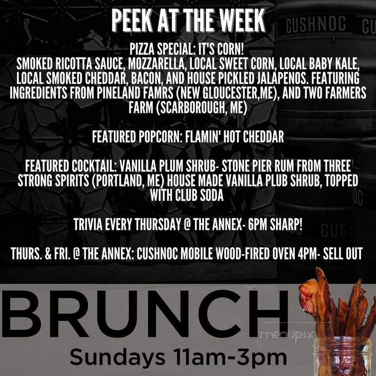 Cushnoc Brewing - Augusta, ME menu_pic